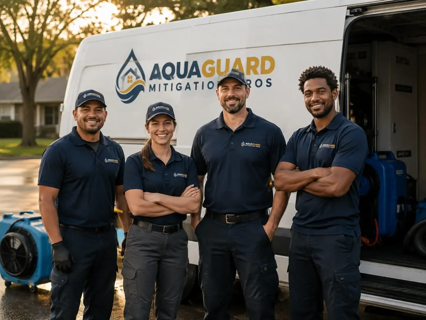 Water Damage Mitigation company in French Camp, MS
